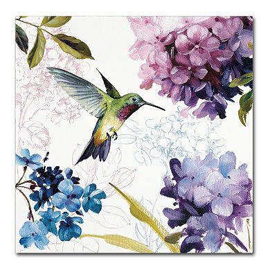 Trademark Fine Art Spring Nectar Square II Canvas Wall Art