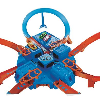 Hot Wheels Criss Cross Crash Track Set by Mattel