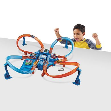 Hot Wheels Criss Cross Crash Track Set by Mattel