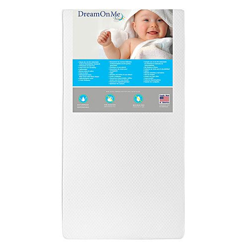 Dream On Me Lullaby 224 Coil 2 Sided Infant Crib Toddler Mattress