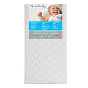 Dream On Me Carousel Full Size Foam Core Crib & Toddler Bed Mattress