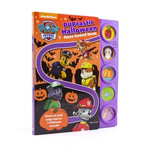 Paw Patrol Puptastic Halloween Maze Sound Book