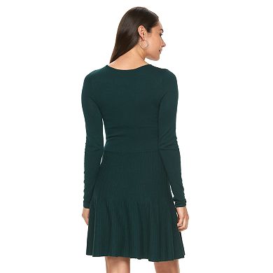Women's Apt. 9® Ribbed Sweaterdress