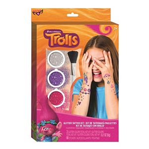 Dreamworks Trolls Glitter Tattoo Kit by Fashion Angels