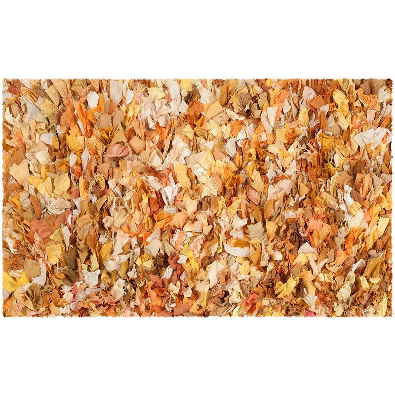 Safavieh Rio Solid Shag Rug, Yellow, 8X10 Ft