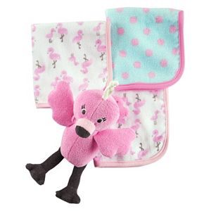 Baby Carter's 3-pk. Washcloths & Plush Toy Set