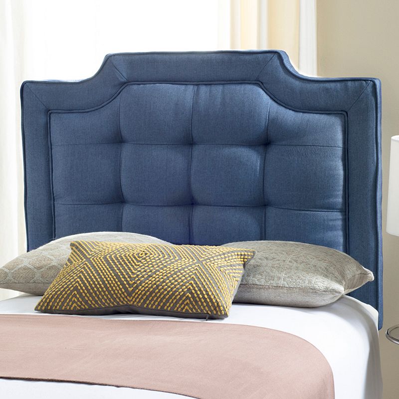 Safavieh Sapphire Modern Glam Tufted Headboard-QUEEN