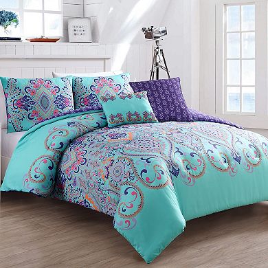 VCNY Amherst Reversible Comforter Set