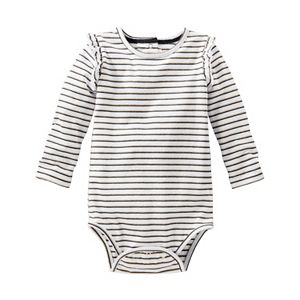 Baby Girl OshKosh B'gosh® Striped Ruffled Bodysuit