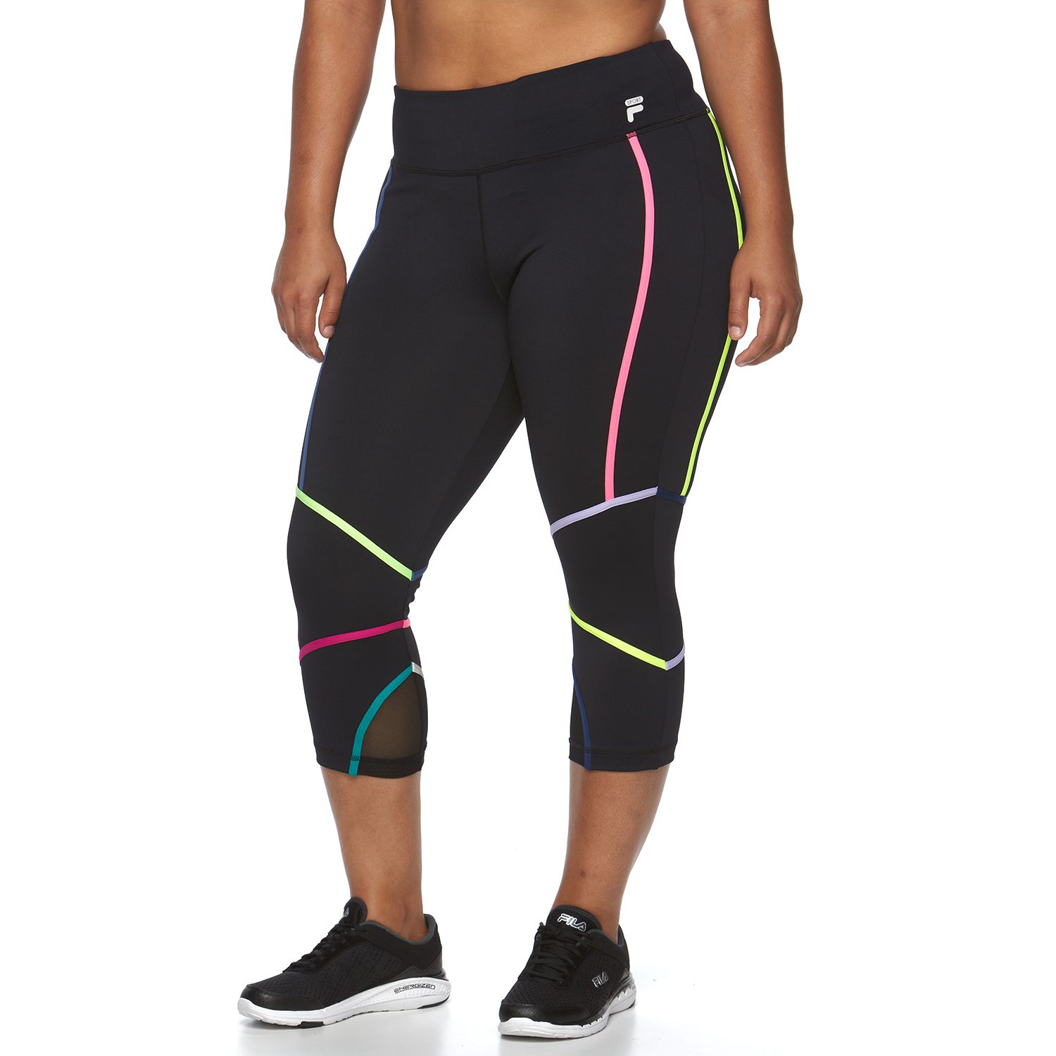 fila sport running fitted pants