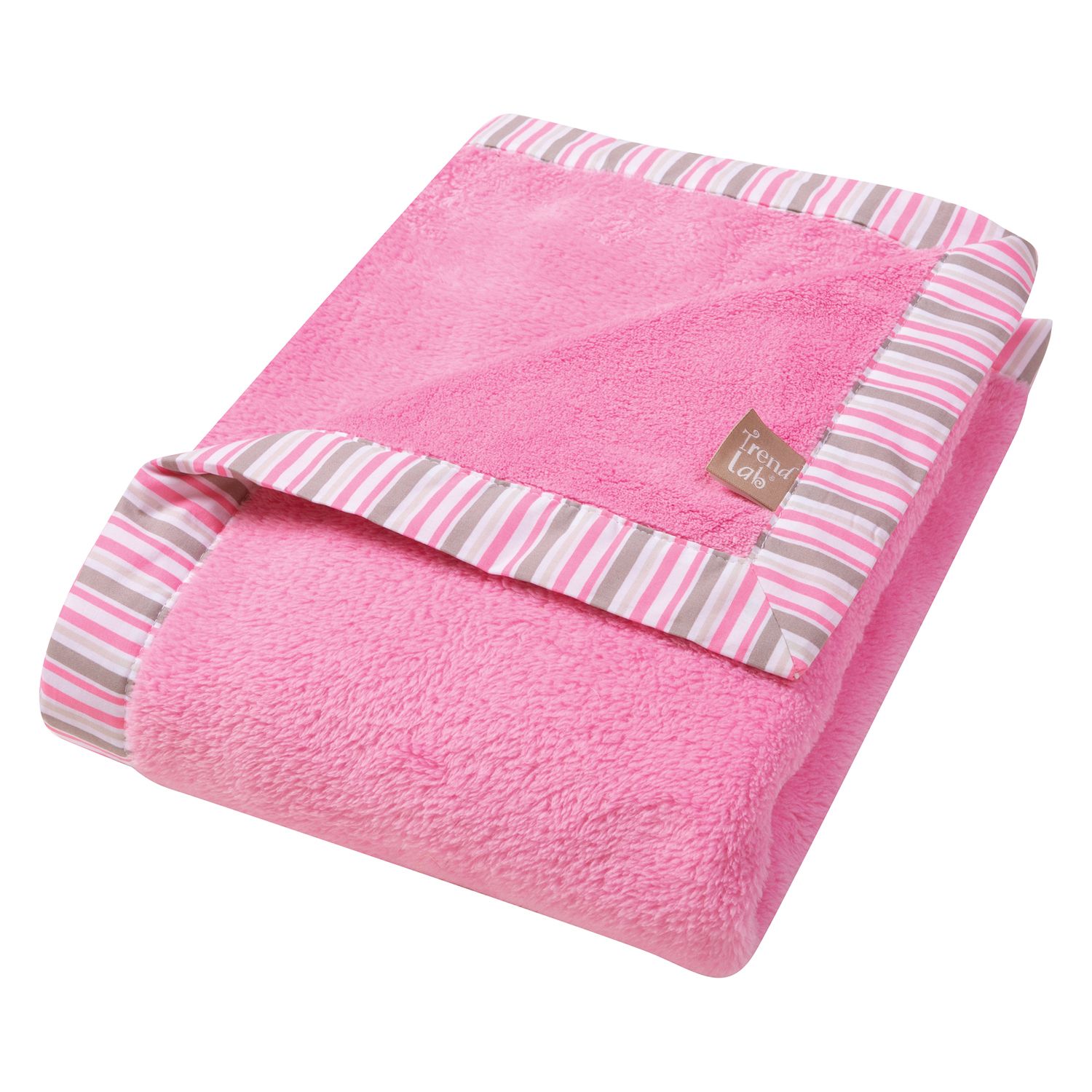 pink fleece baby blanket