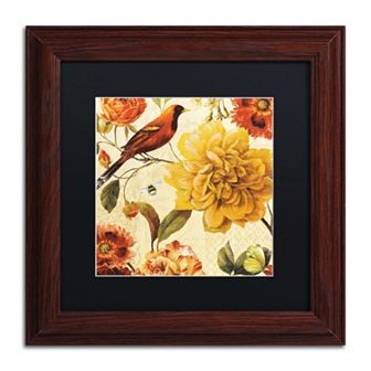 Trademark Fine Art Rainbow Garden Spice II Framed Wall Art
