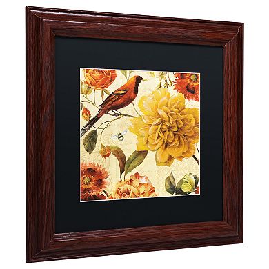 Trademark Fine Art Rainbow Garden Spice II Framed Wall Art