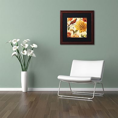 Trademark Fine Art Rainbow Garden Spice II Framed Wall Art
