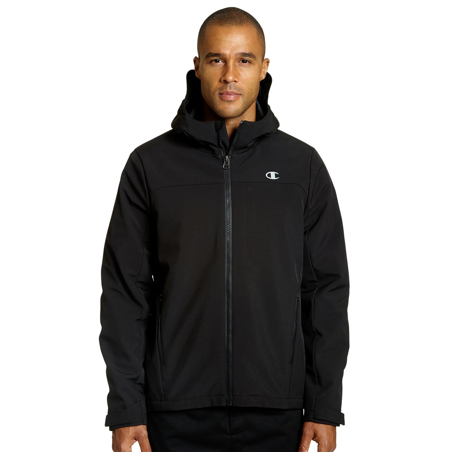 champion men's softshell jacket