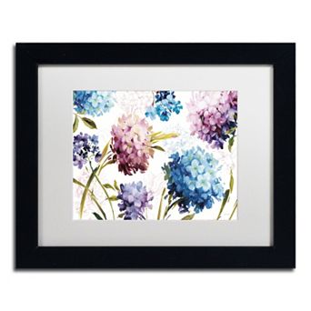 Trademark Fine Art Spring Nectar I Black Framed Wall Art