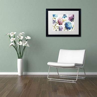 Trademark Fine Art Spring Nectar I Black Framed Wall Art