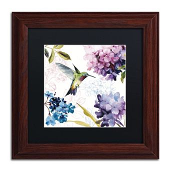 Trademark Fine Art Spring Nectar Square II Framed Wall Art