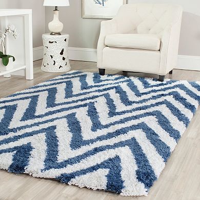 Safavieh Chevron Shag Rug