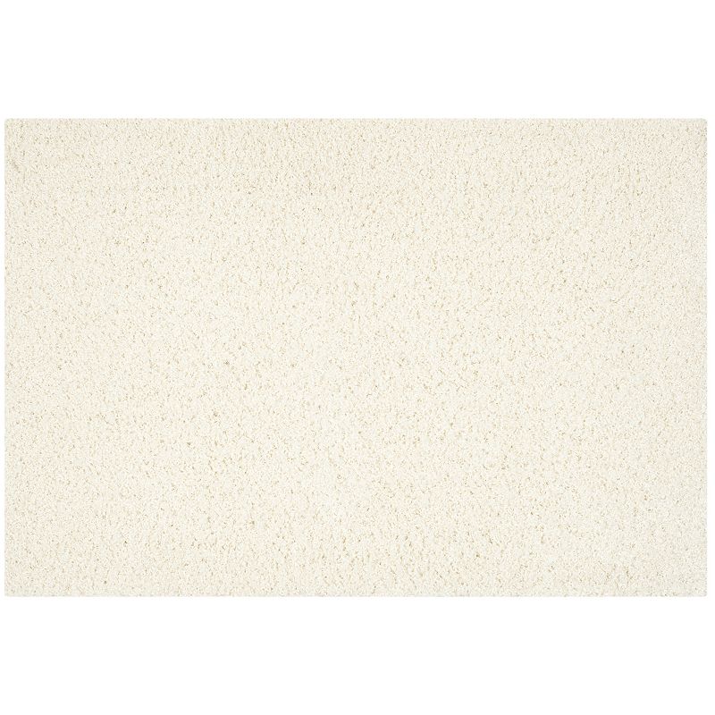 Safavieh Sheep Solid Shag Rug, White, 8X10 Ft