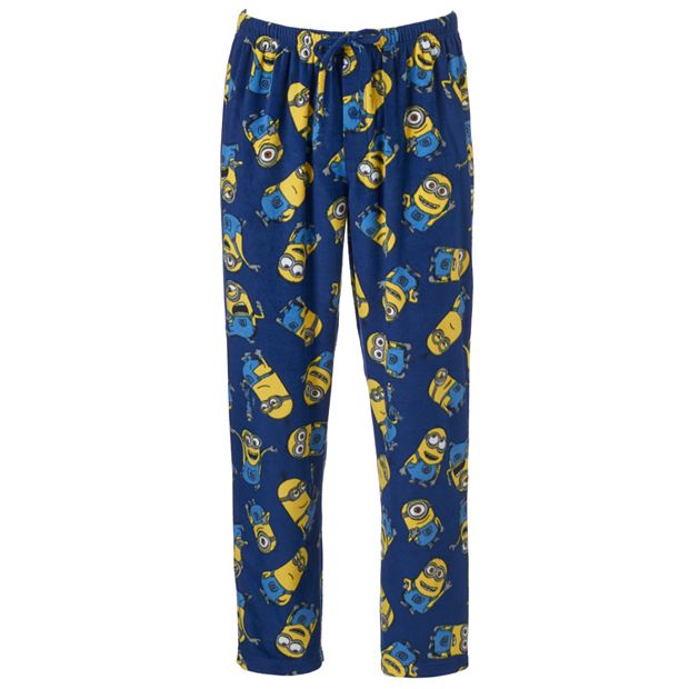 Men s Despicable Me Minions Microfleece Lounge Pants