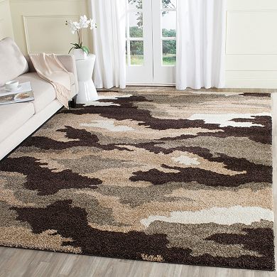 Safavieh Camouflage Shag Rug