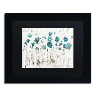 Trademark Fine Art Abstract Balance VI Black Framed Wall Art