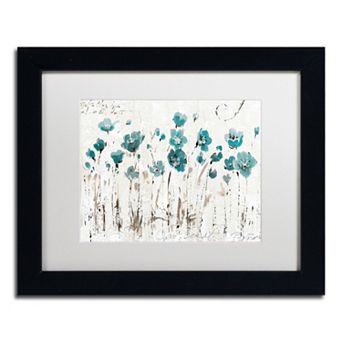 Trademark Fine Art Abstract Balance VI Black Framed Wall Art