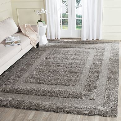 Safavieh Shadow Box Framed Shag Rug