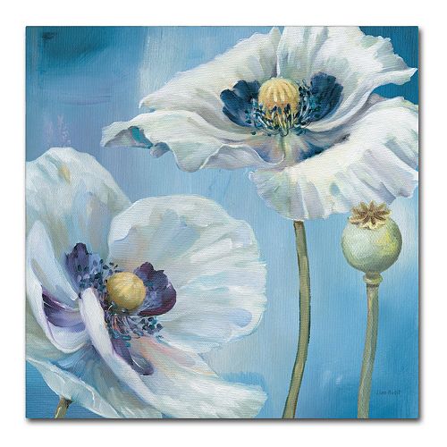 Trademark Fine Art Blue Dance II Canvas Wall Art