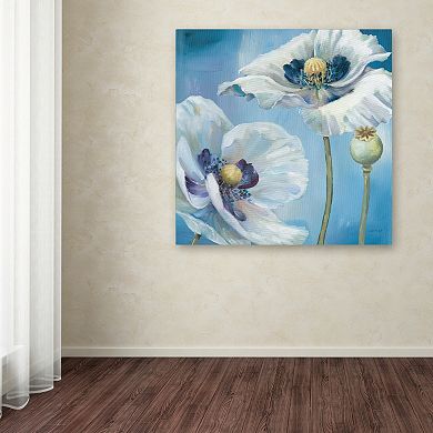 Trademark Fine Art Blue Dance II Canvas Wall Art