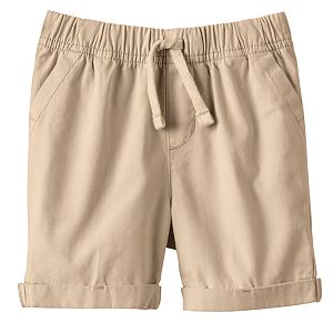 Baby Boy Jumping Beans® Cuffed Canvas Shorts