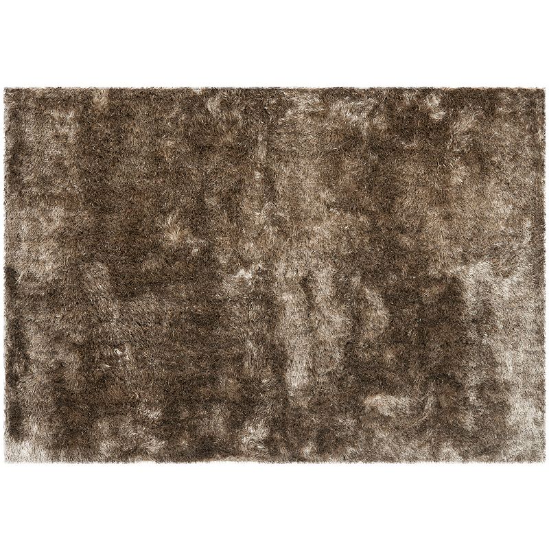 Safavieh Paris Modern Shag Rug, Brown, 2X10 Ft