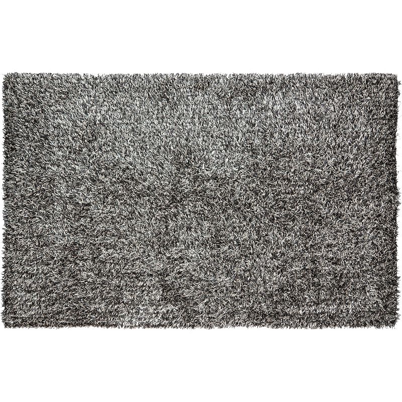 Safavieh New Orleans Wooly Solid Shag Rug, Grey, 6X9 Ft