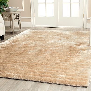 Safavieh 3D Deluxe Striped Shag Rug