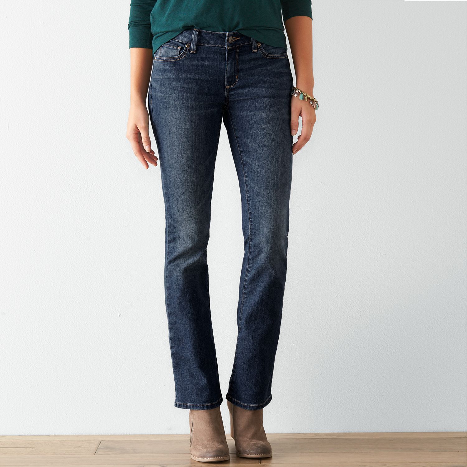 sonoma womens bootcut jeans