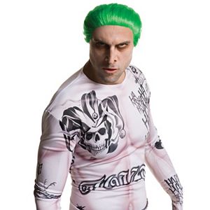 Adult DC Comics Suicide Squad Joker Costume Wig