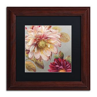 Trademark Fine Art Classically Beautiful III Wood Finish Framed Wall Art