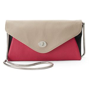 Candie's® Kaylee Colorblock Envelope Clutch