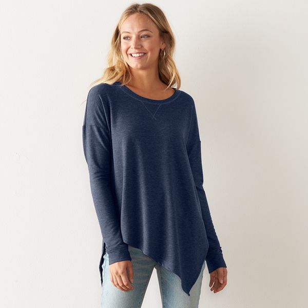 Women's Sonoma Goods For Life® Asymmetrical Soft Tunic