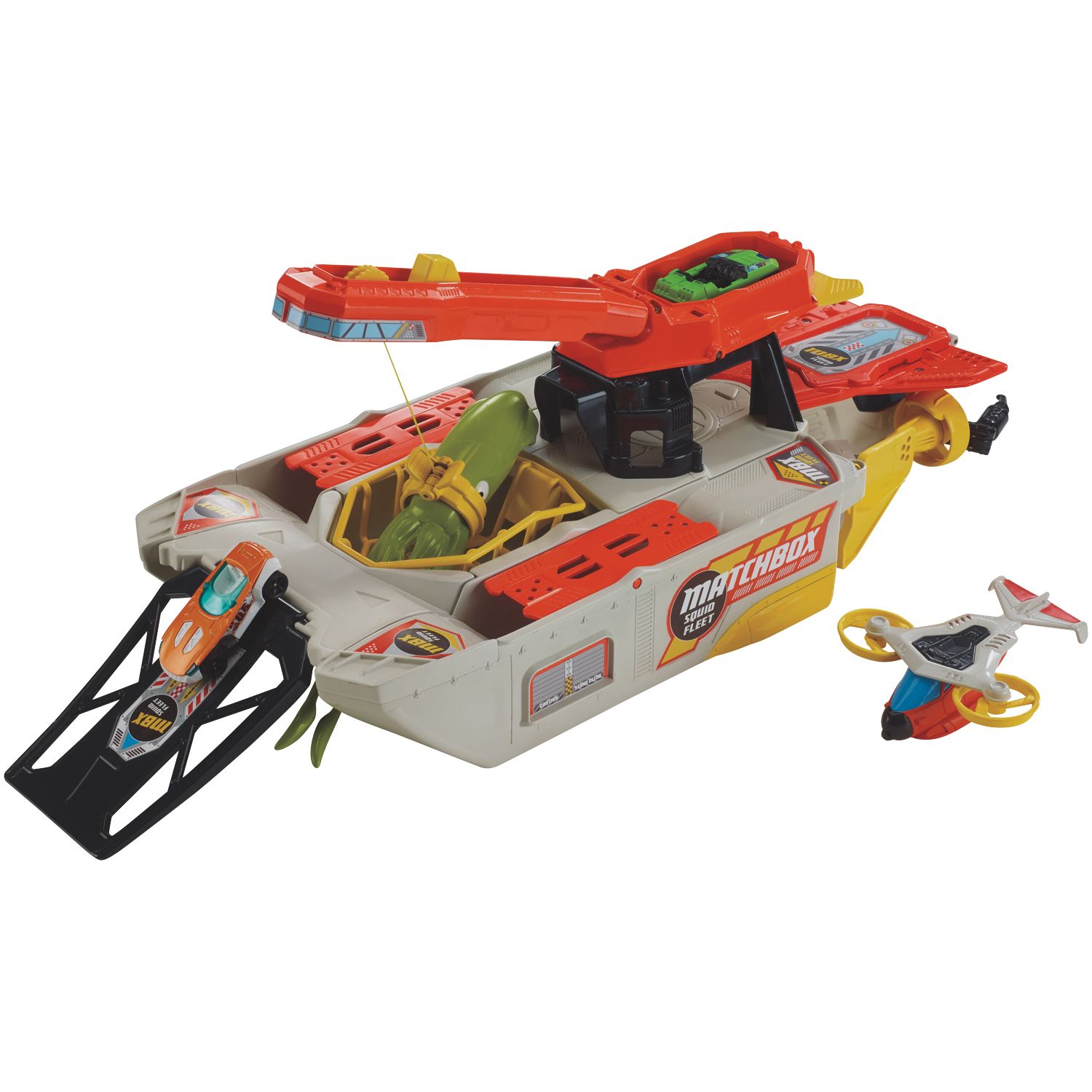 matchbox elite rescue squid marine boat