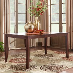 HomeVance Ogden Extendable Parson Leg Dining Table