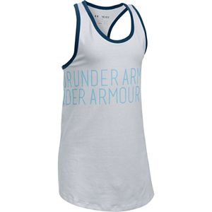 Girls 7-16 Under Armour Dazzle Wraparound Graphic Tank Top