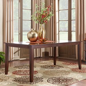 HomeVance Ogden Extendable Parson Leg Long Dining Table