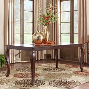 HomeVance Ogden Extendable Baluster Leg Long Dining Table