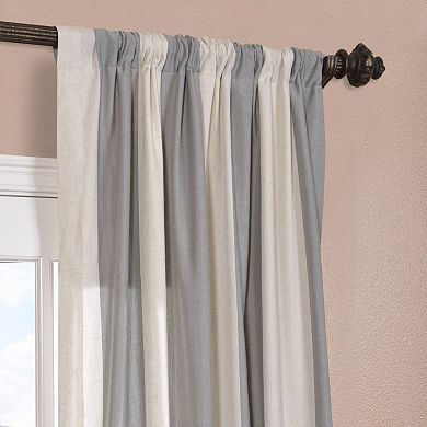 EFF 1-Panel Del Mar Stripe Window Curtain