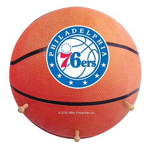 Philadelphia 76ers Basketball Coat Hanger
