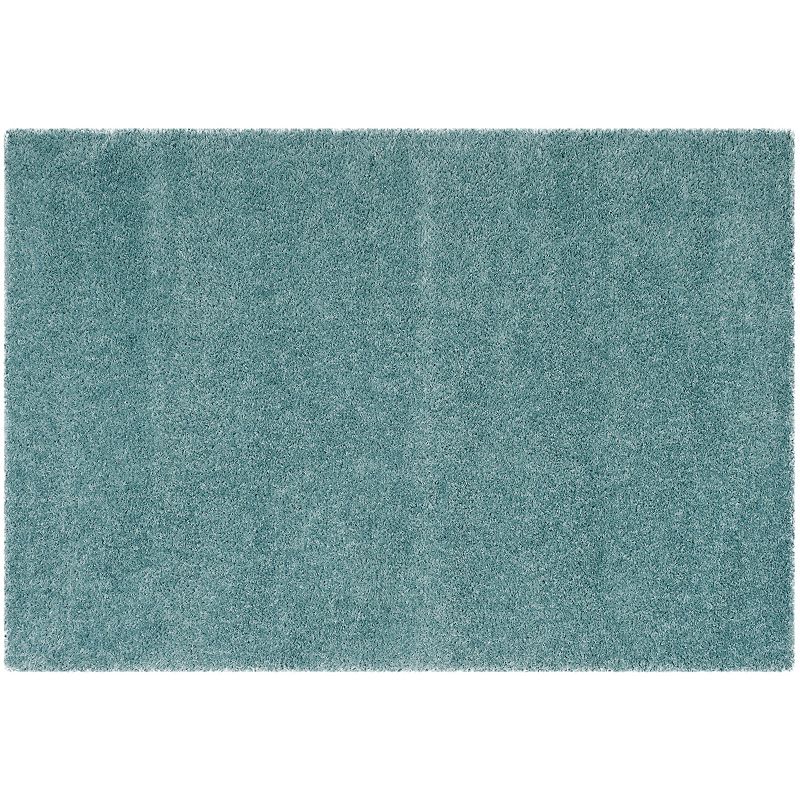 Safavieh Charlotte Solid Shag Rug, Blue, 4X6 Ft