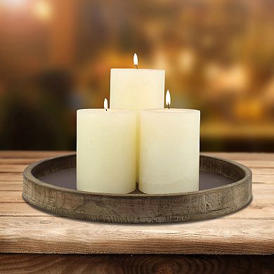 Stonebriar Collection Rustic Candle Holder