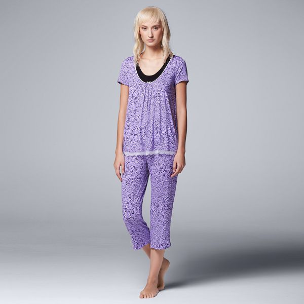 Simply vera 2025 wang sleepwear